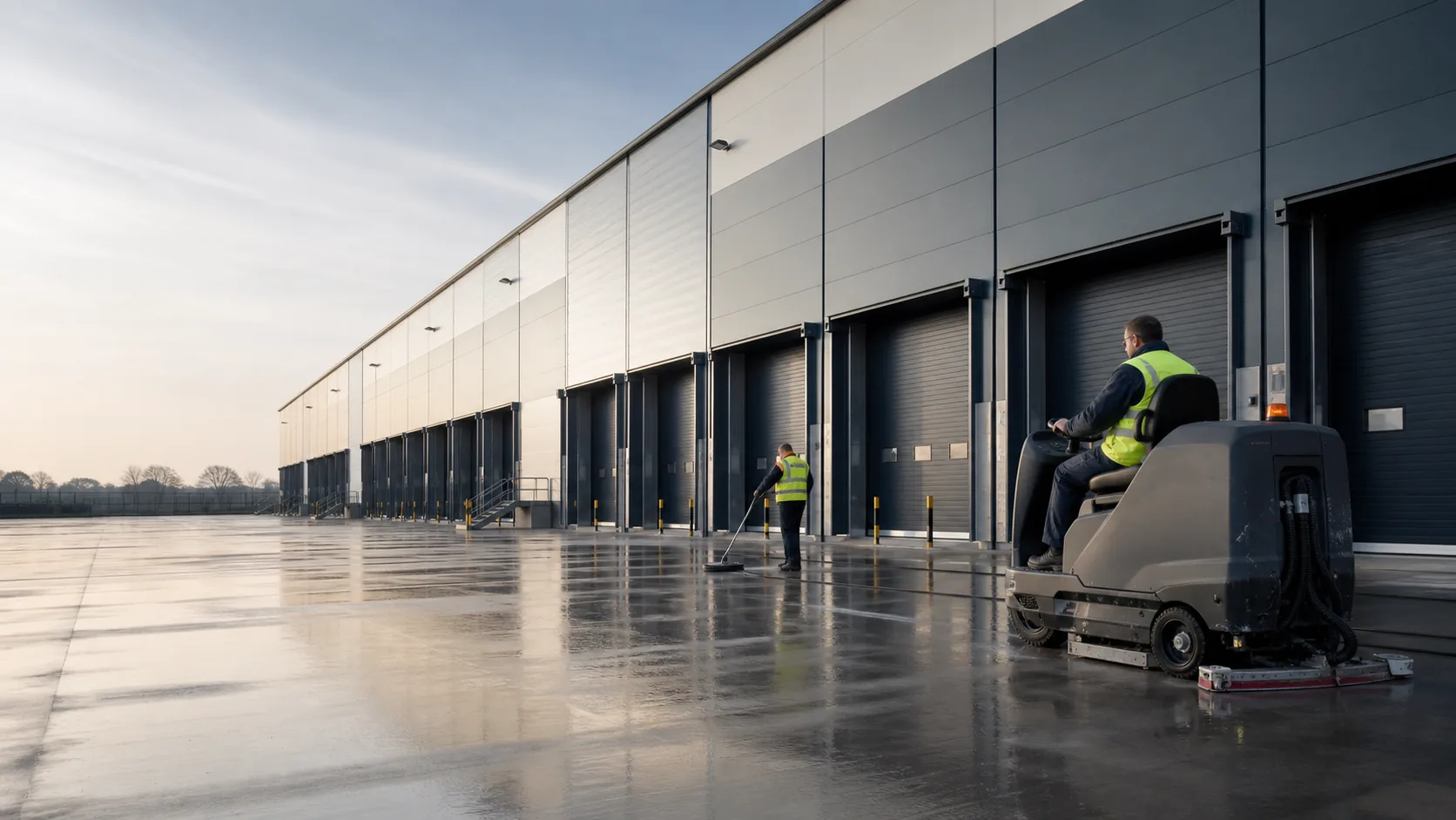 Warehouse & Industrial in progress at a Cardiff property